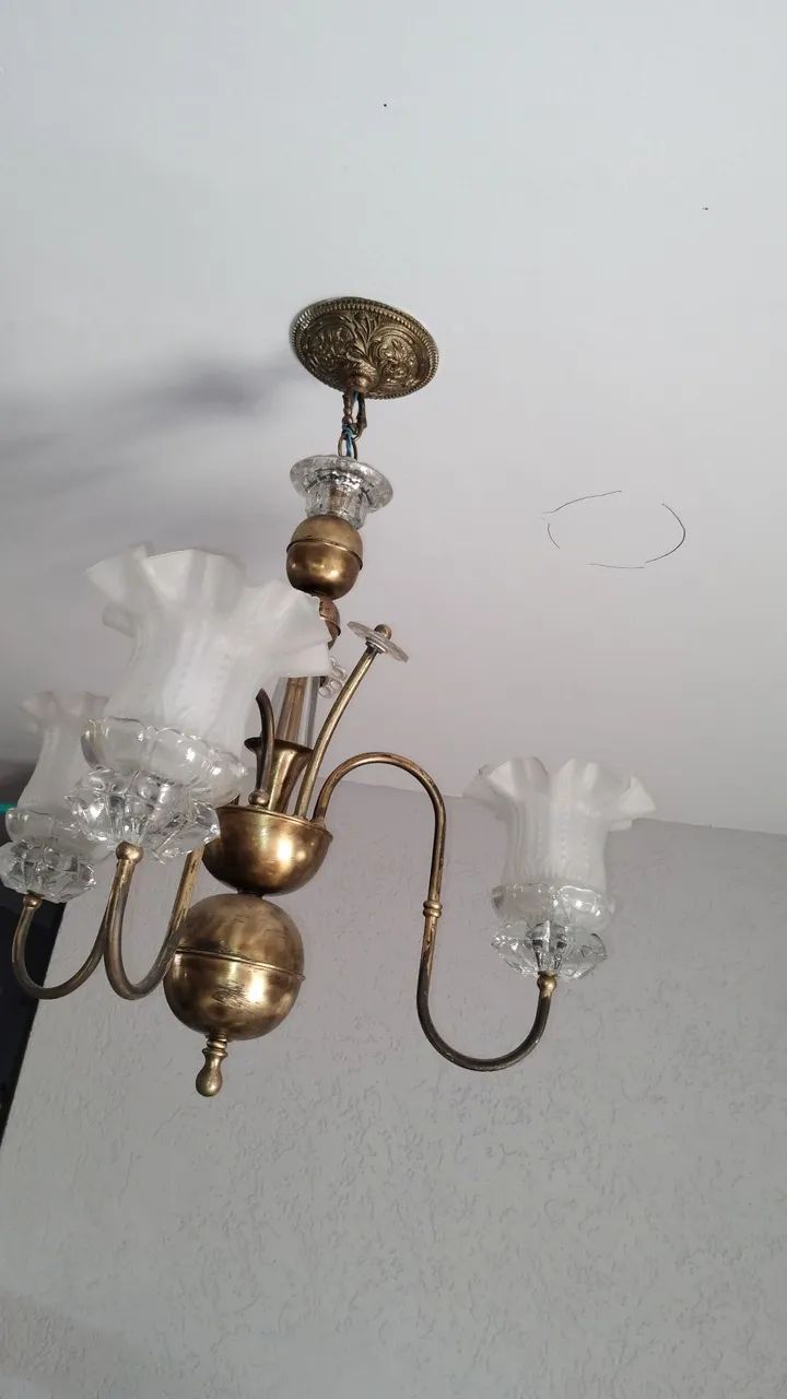 Luminária antiguidades 