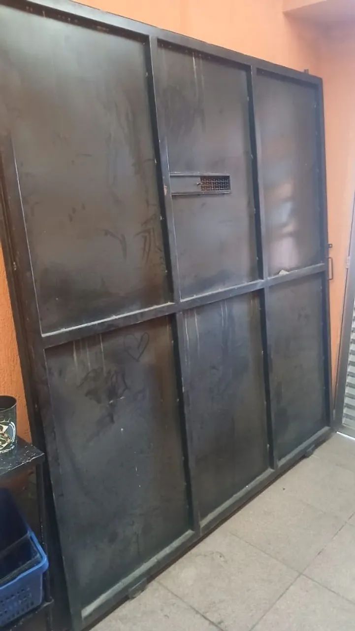 Portão Preto Grande  - Foto 2