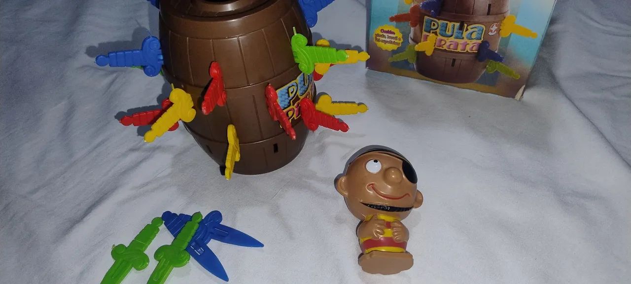 Brinquedo estrela Pula Pirata Antigo  - Foto 4