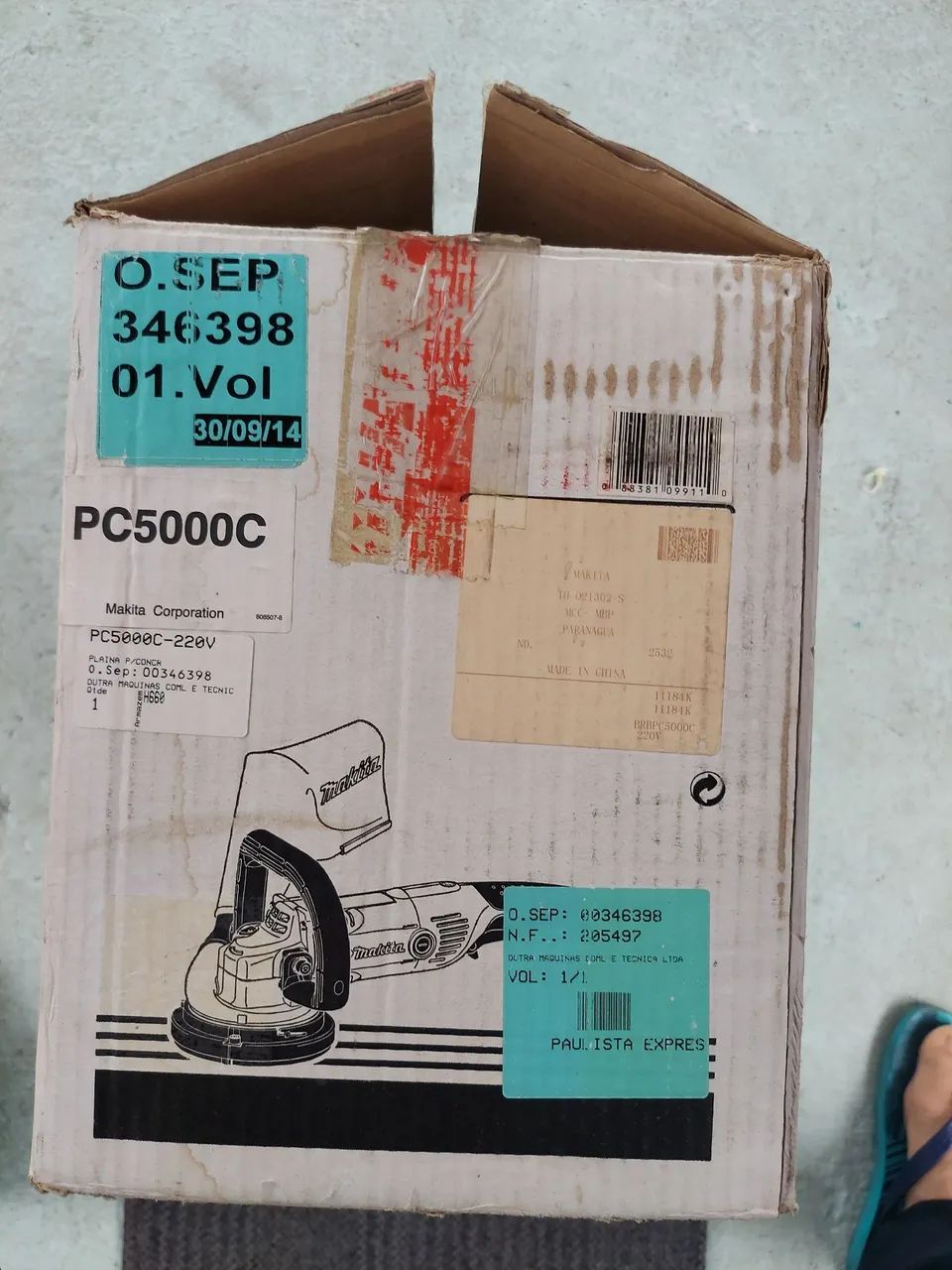 Esmerilhadeira Angular Makita PC5000C 220V