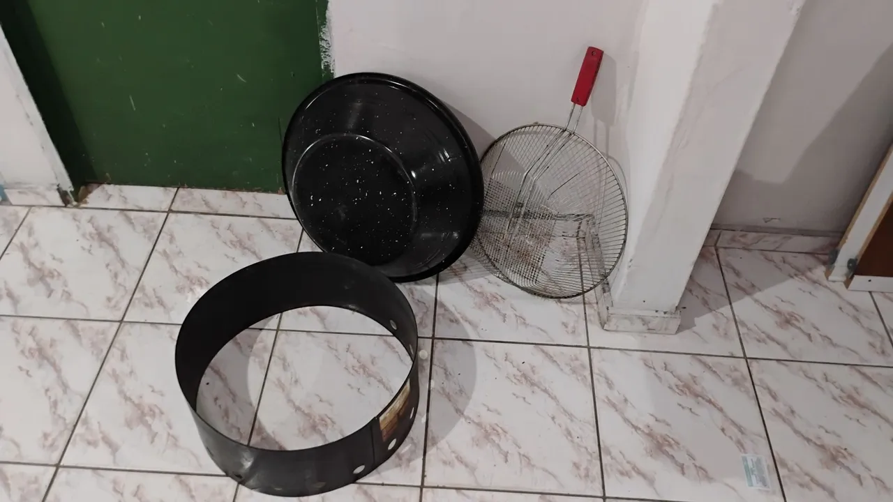 Panela 50L + panela fritadeira 8L 