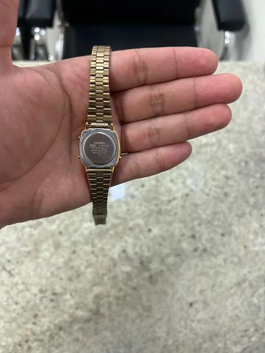 Relógio Feminino Casio Vintage Dourado - Foto 2