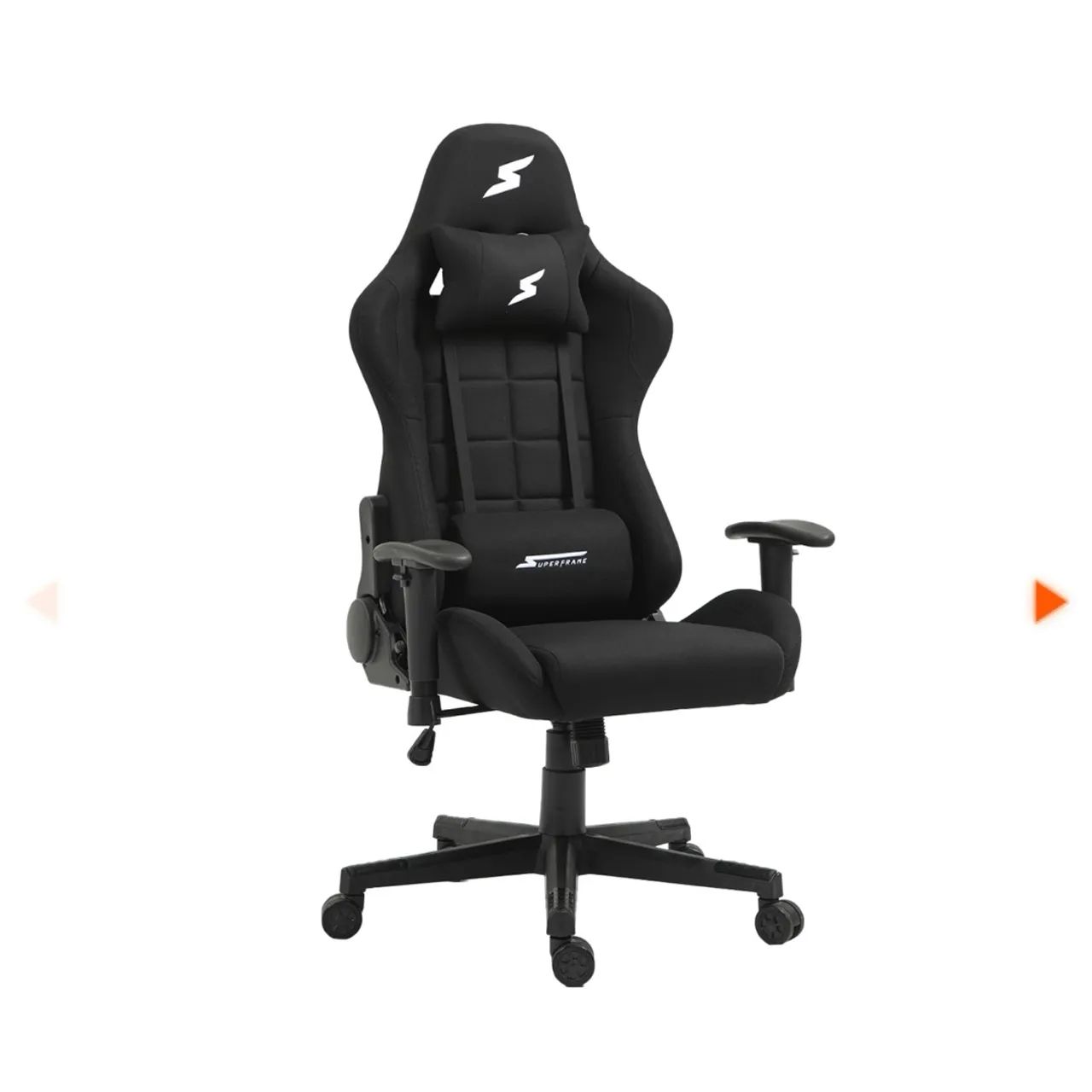 Cadeira Gamer SuperFrame Speed em Tecido Preta