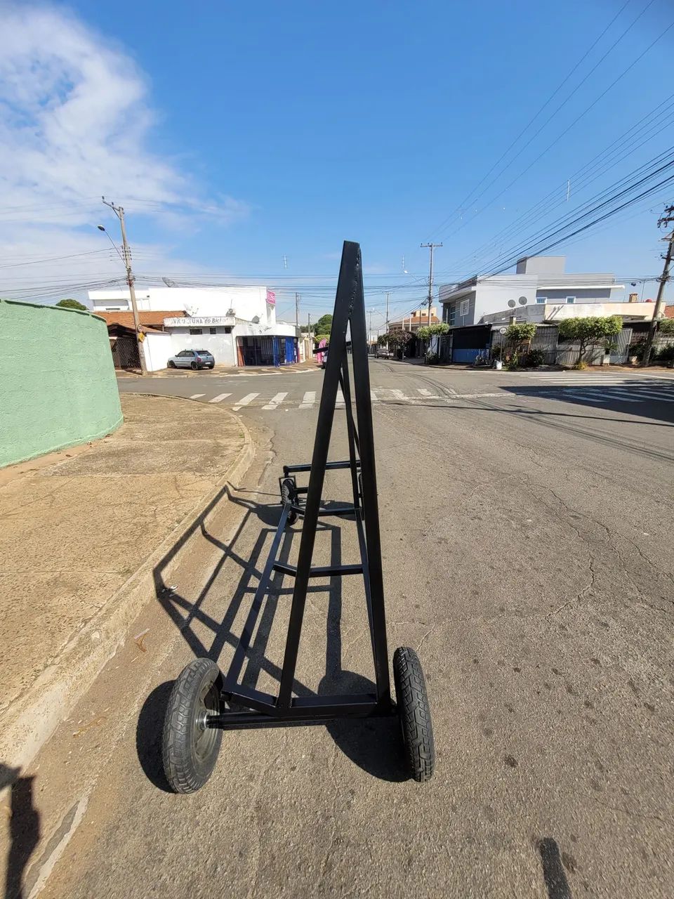Carrinho/Trailer Metálico Reforçado - Foto 6