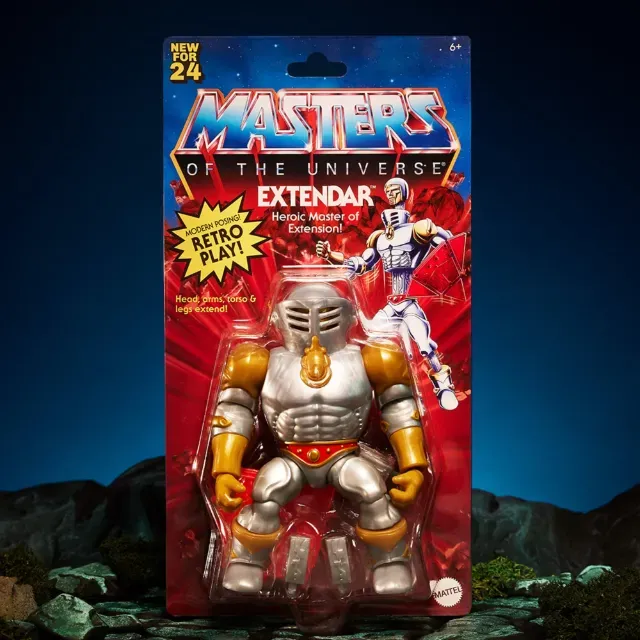 Boneco Masters of the Universe Exclusivo Extendar Mattel Creations importado novo lacrado