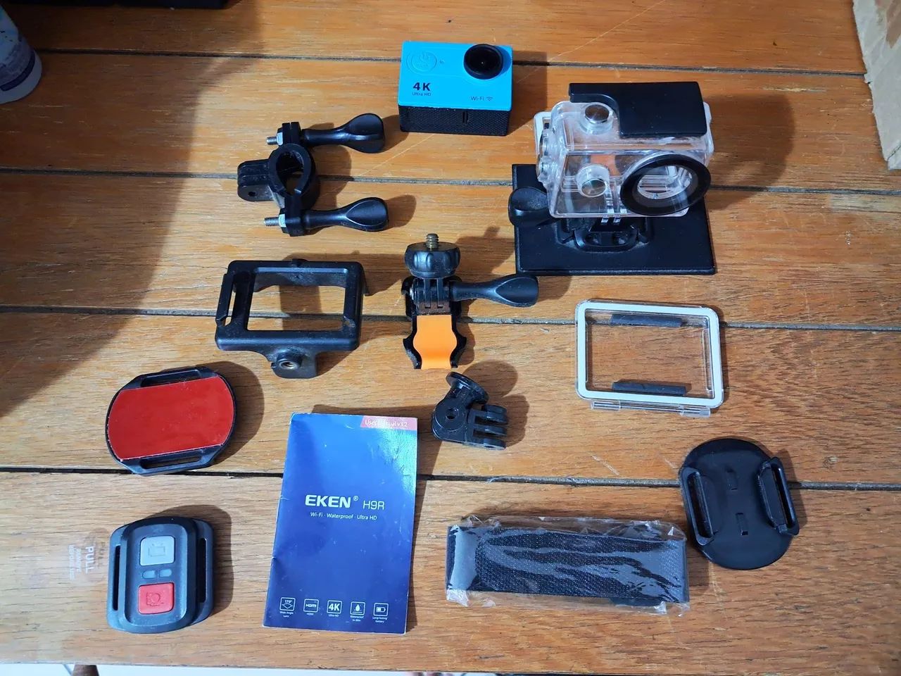 Câmera tipo GoPro 4K Ultra HD com Acessórios - Foto 5