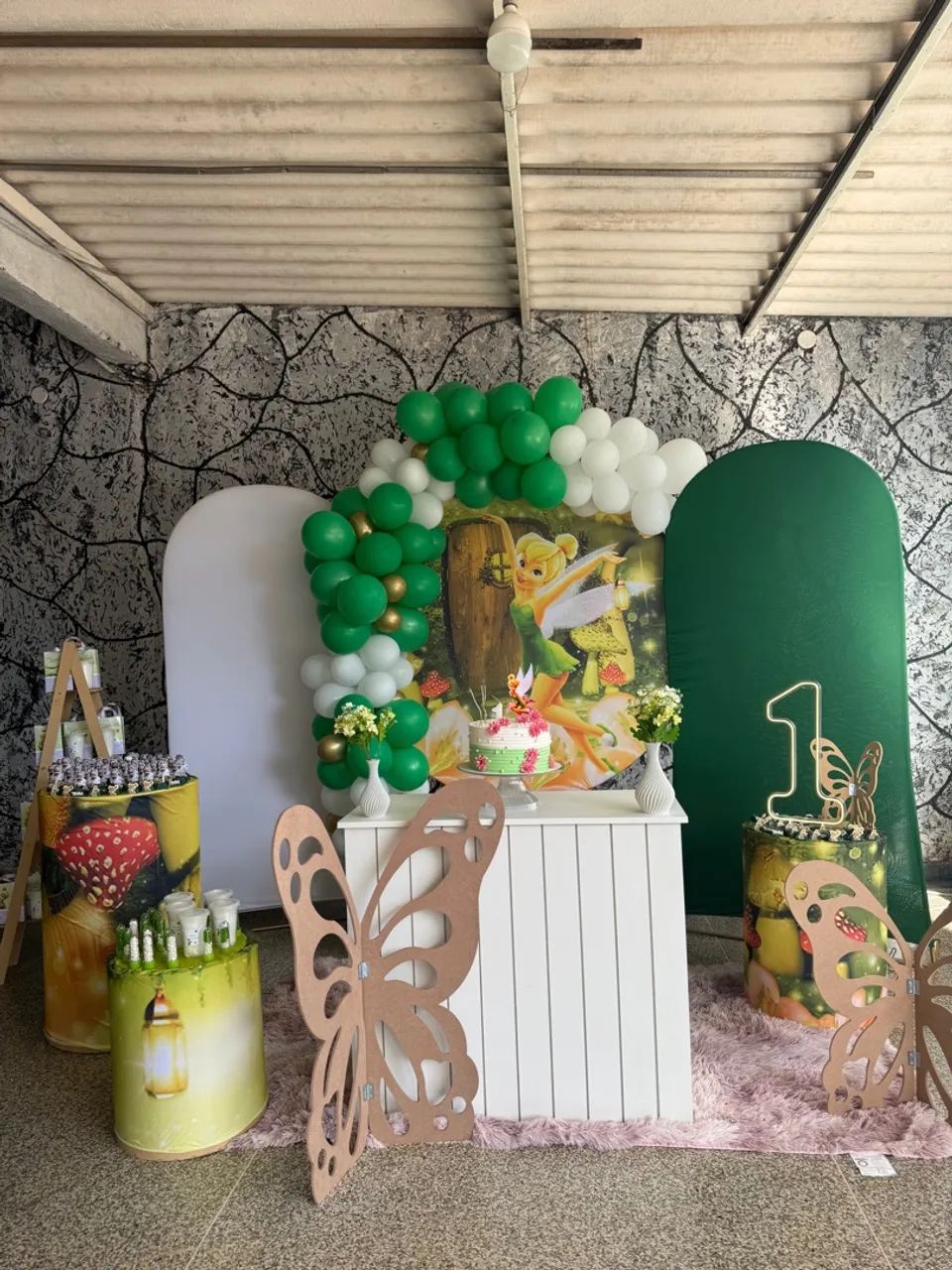 Decoração de Festa Infantil - Tema Tinker Bell pegue e monte - Foto 5