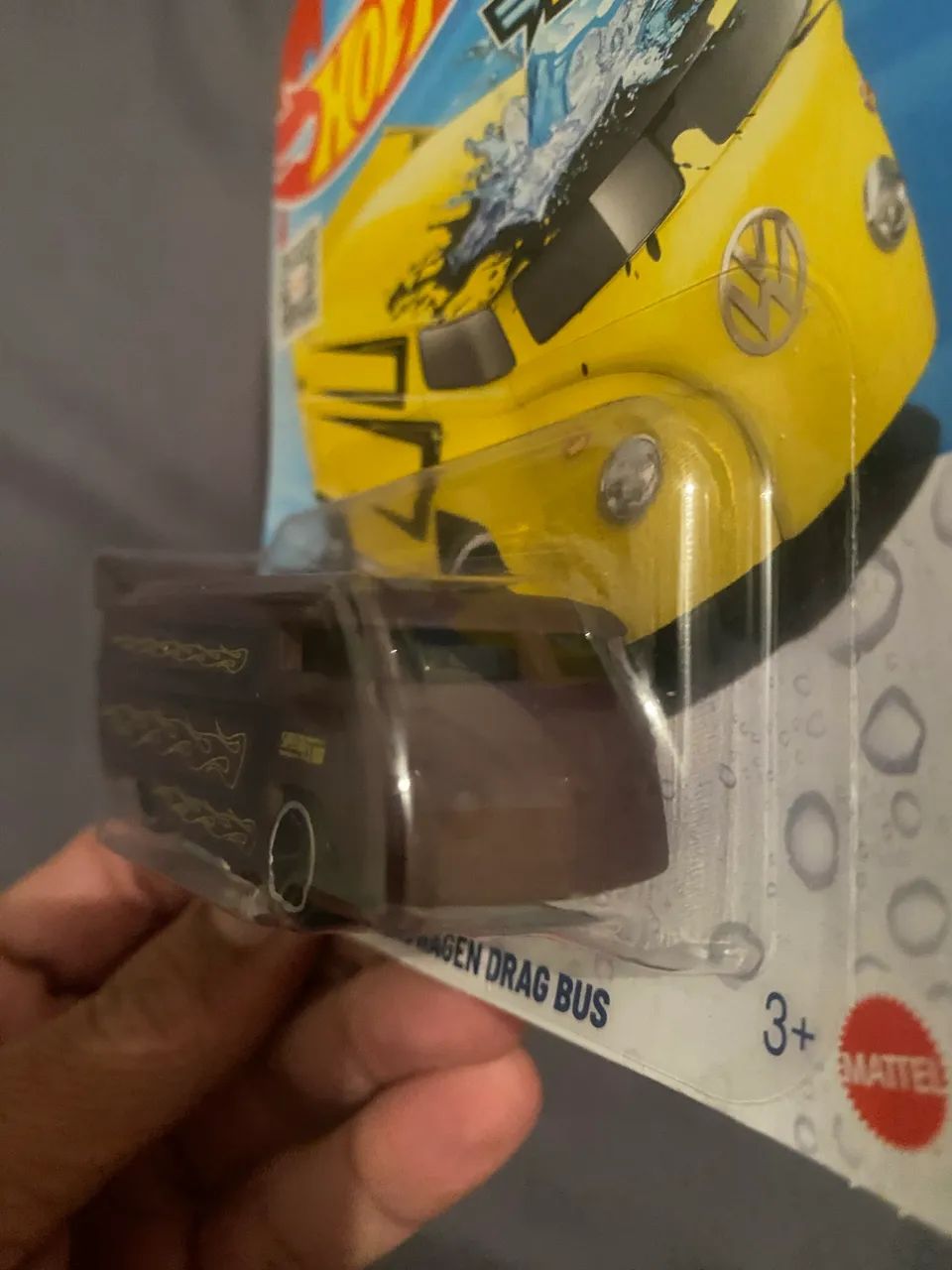 Hot wheels troca de cor kombi Drag bus