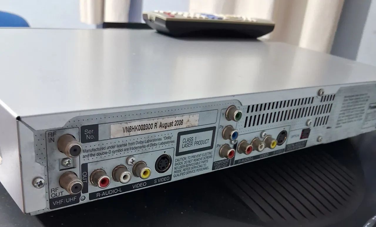 Aparelho Dvd Gravador Panasonic DMR ES15 - Foto 6