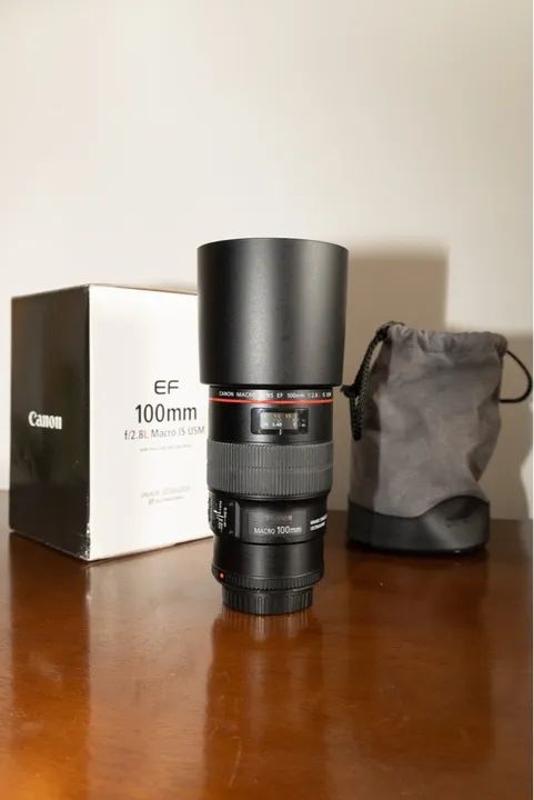 Lente Canon EF 100mm f/2.8L Macro IS USM