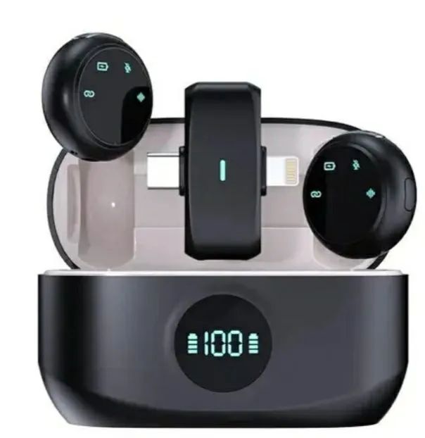 Fone de Ouvido Bluetooth com Display Digital