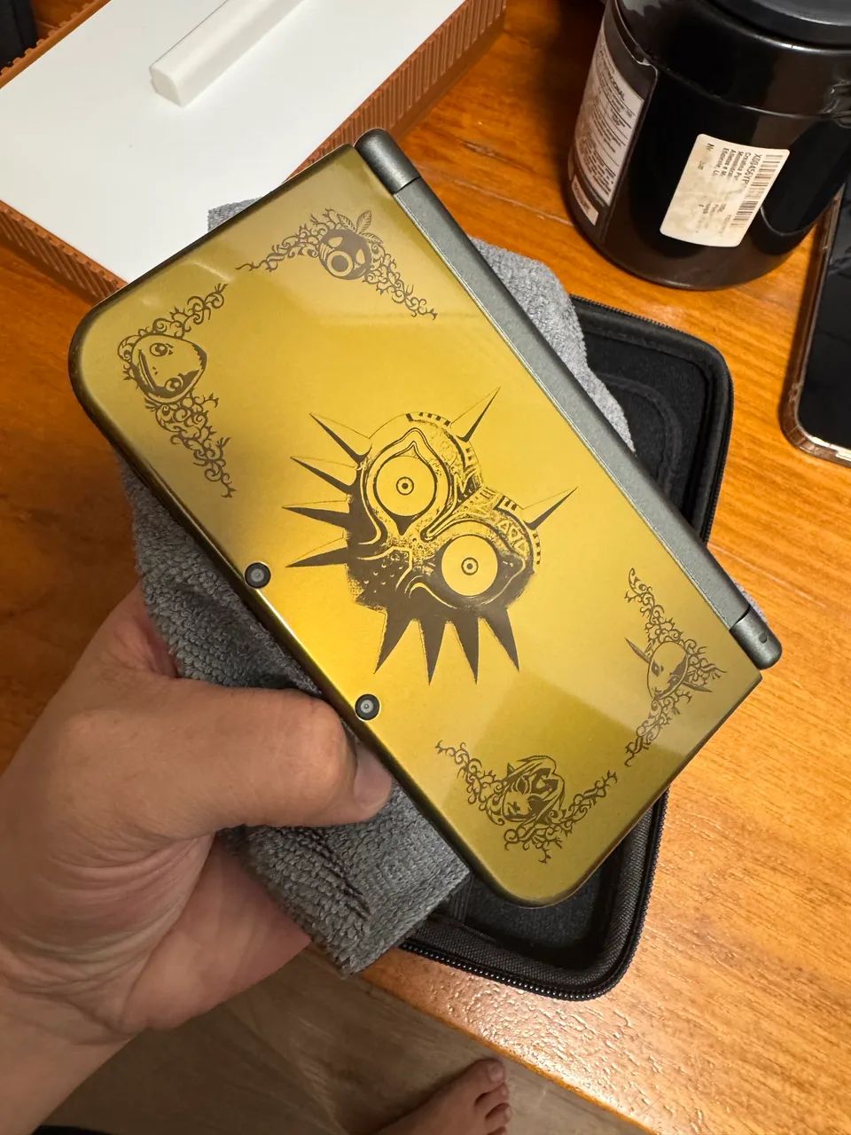 New 3DS XL - Zelda Marjoras Mask FULL IPS