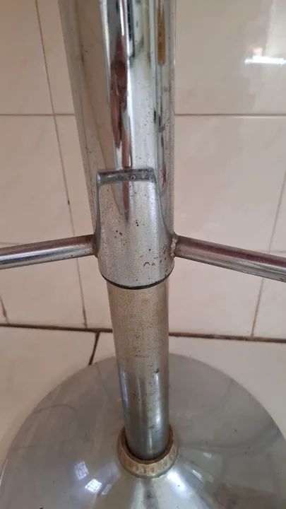 Banqueta Alta Vermelha  - Foto 3