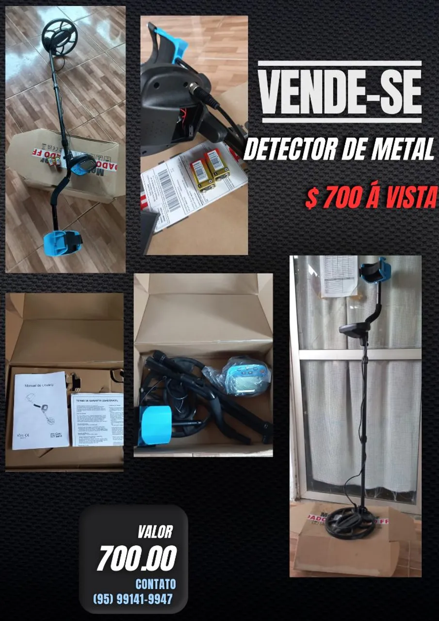 Detector de Metal - Novo