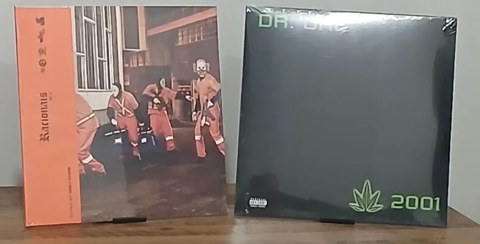 LP RACIONAIS MC'S - CORES $ VALORES - Gratis DR. DRE Duplo - Lacrados - Foto 3