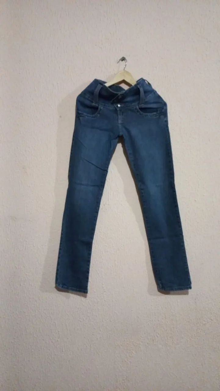 Denim Marca Bonage Calça Jeans Feminina Detalhes E Estilo
