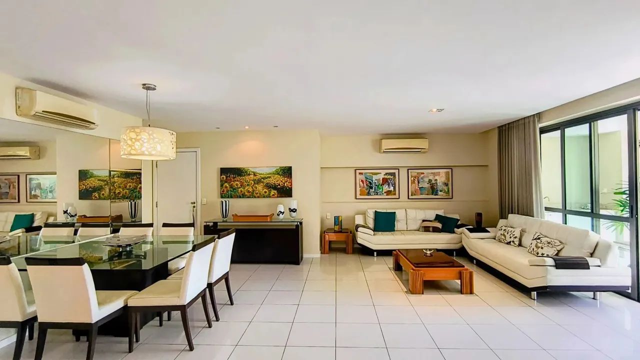 PENÍNSULA - EXCELENTE APARTAMENTO DE 3 QUARTOS, MOBILIADO, DISPONÍVEL PARA LOCAÇÃO. - Foto 3
