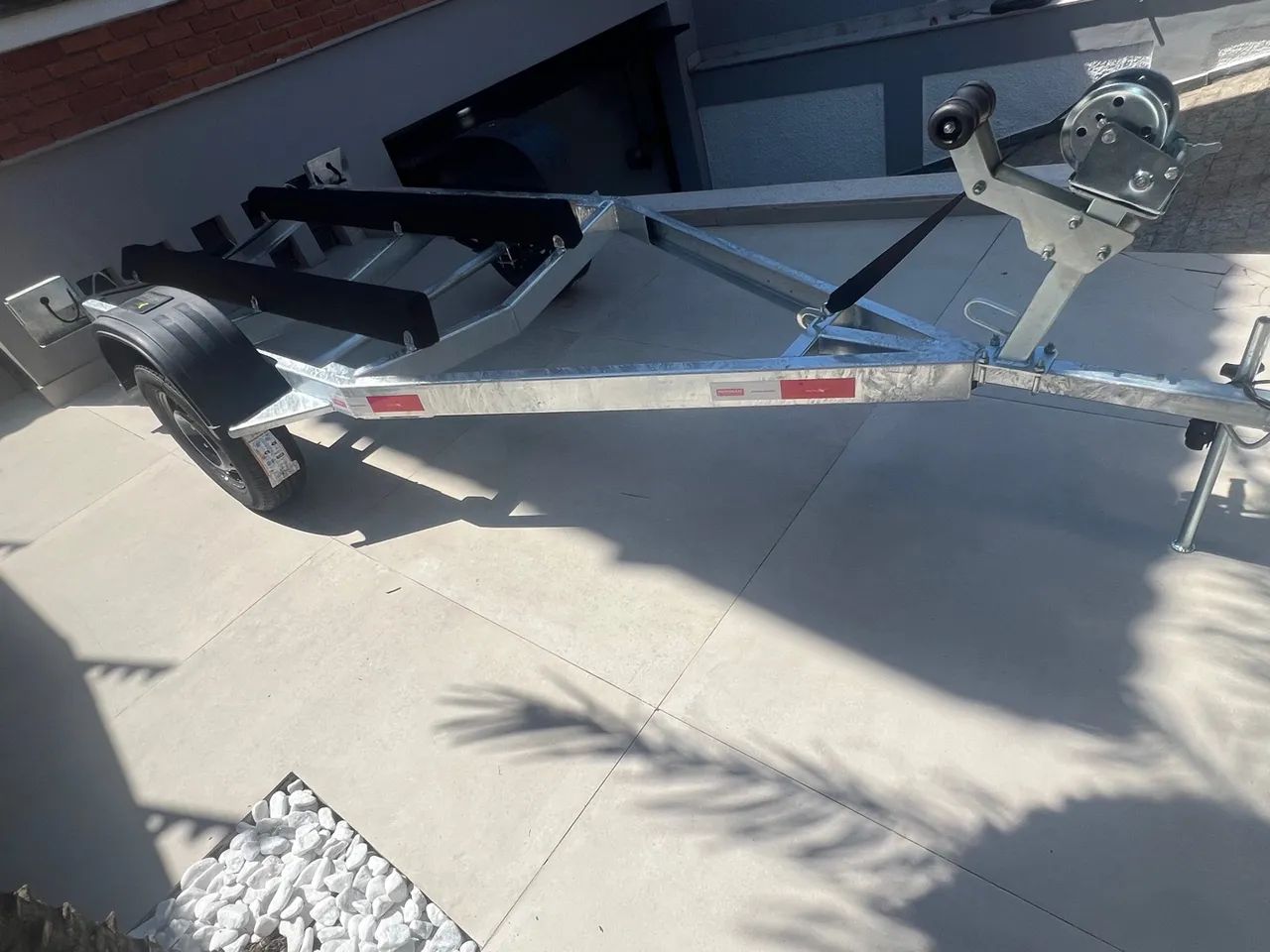 Carretinha galvanizada jet 2025 zero, pego sua usada na troca !! . - Foto 5