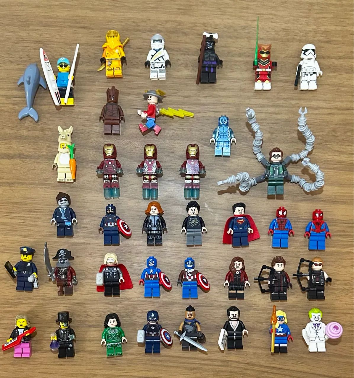 Lego Original Minifiguras (Marvel, Dc, Ninjago) - Brinquedos e