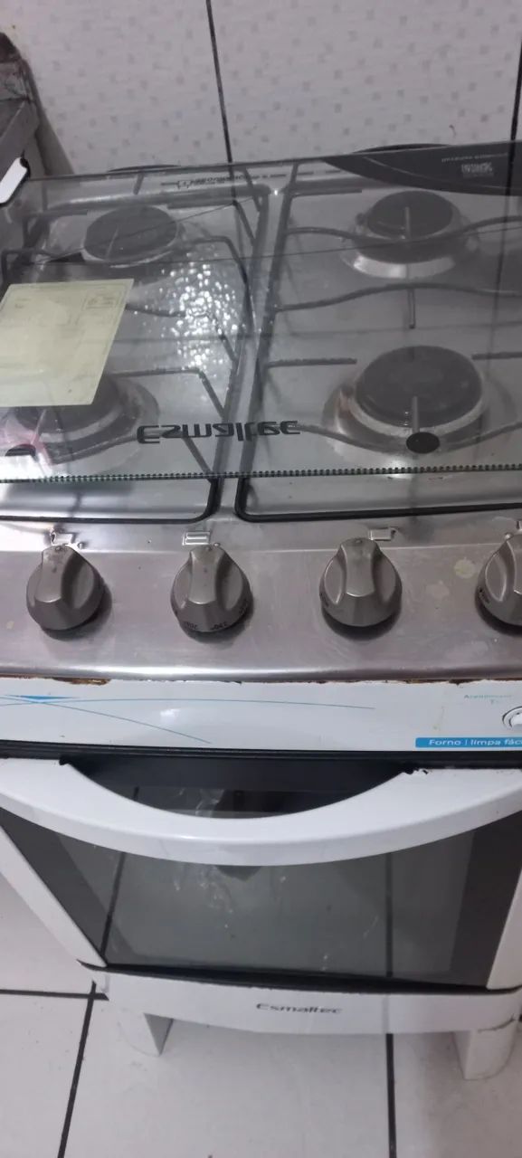 Fogão Esmaltec Ágata - Forno Limpa Fácil - Foto 2