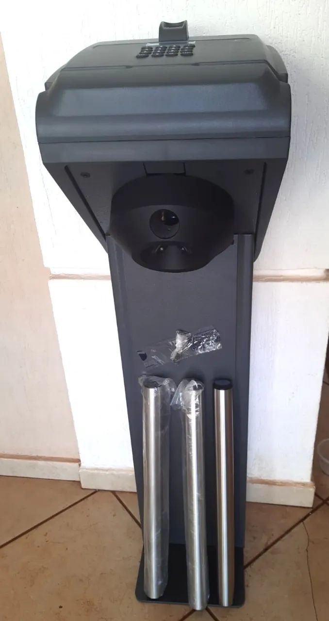 Catraca TOPDATA MODELO FIT - com leitor de cartão, senha e leitor Biometria, NOVA NA CAIXA - Foto 2