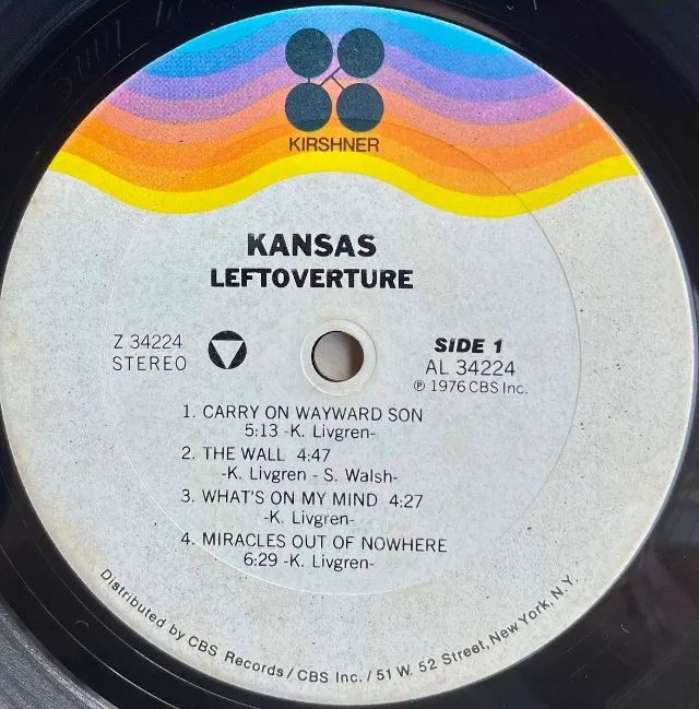 LP Kansas - Leftoverture (1976) - Vinil Importado USA - Foto 3