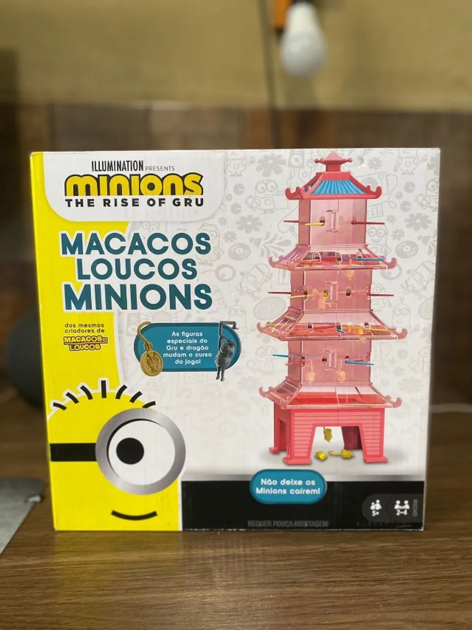 Jogo Macacos Loucos Minions - Foto 4