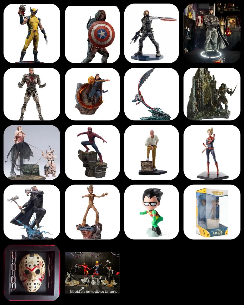 Iron Studios e outros colecionáveis  - Foto 3