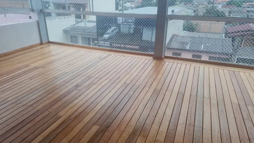 Deck Modular De Eucalipto Natural(leia anúncio)