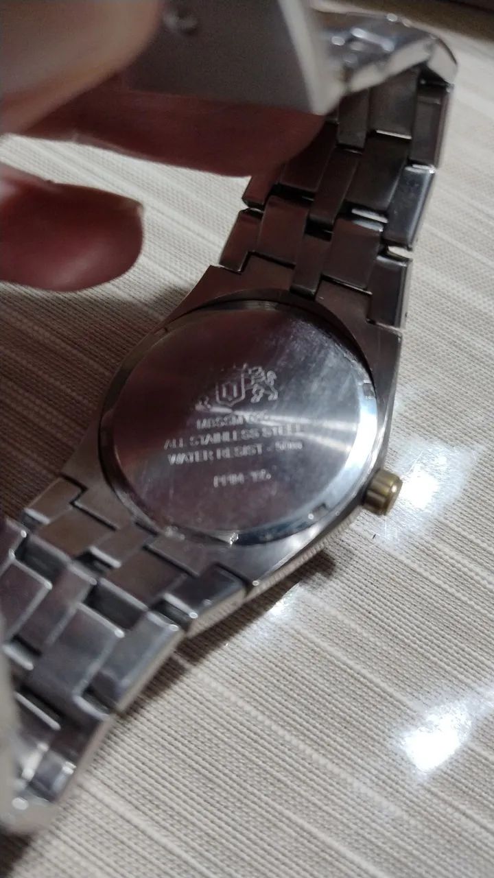 Relógio Orient original em aço inox  - Foto 3