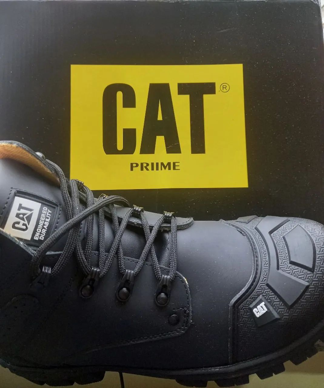 Bota Caterpillar Preta  - Foto 2