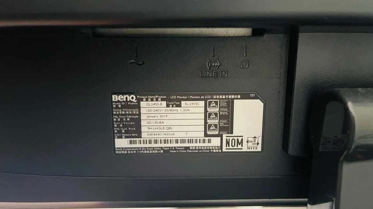 Monitor Gamer Benq 24 polegadas - Foto 3