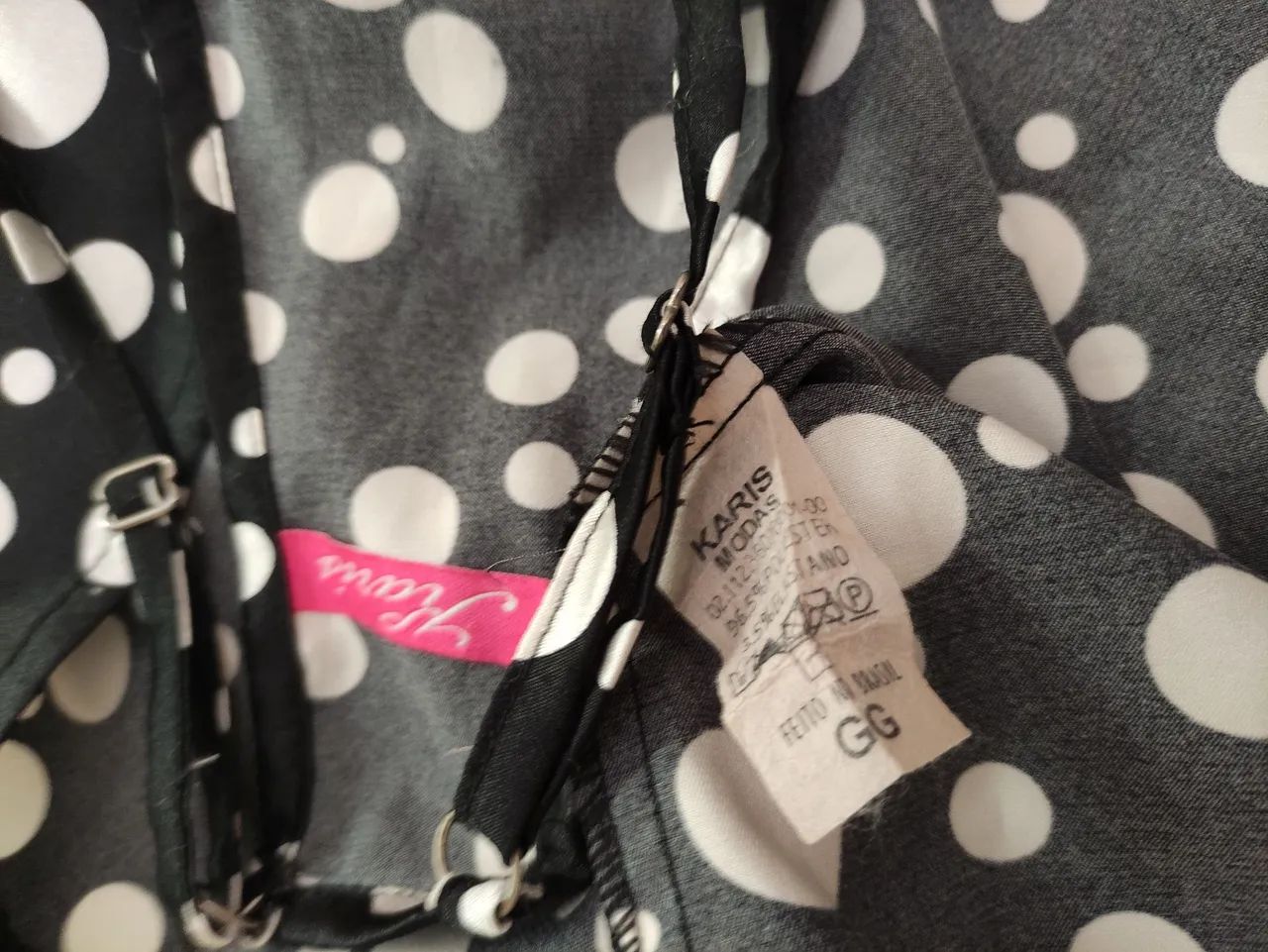 karis blusa regata poá  - Foto 5