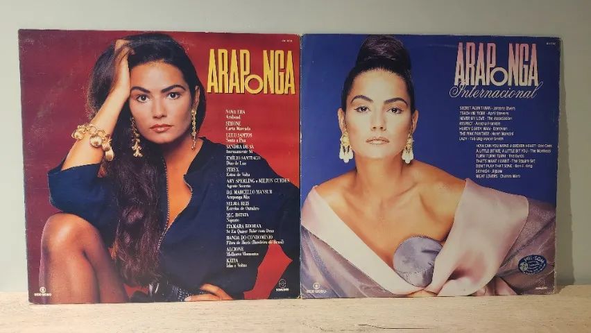 Novela Araponga - Lps - Disco De Vinil - 1990 \