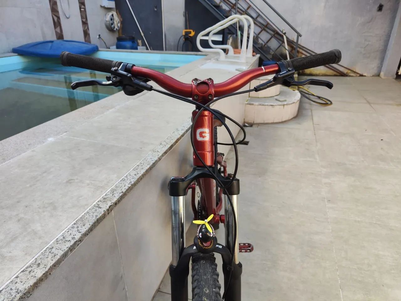 Bicicleta Gios Frx hexagon vermelha  - Foto 4