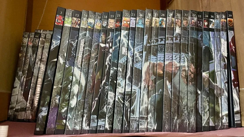 Coleção Marvel - Editora Salvat - Capa dura
