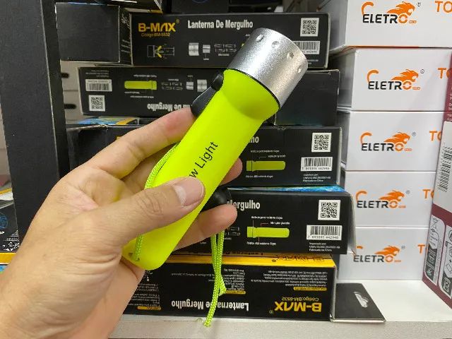 Lanterna de Mergulho Led Q5 Cree B-max BM8532 - Foto 5