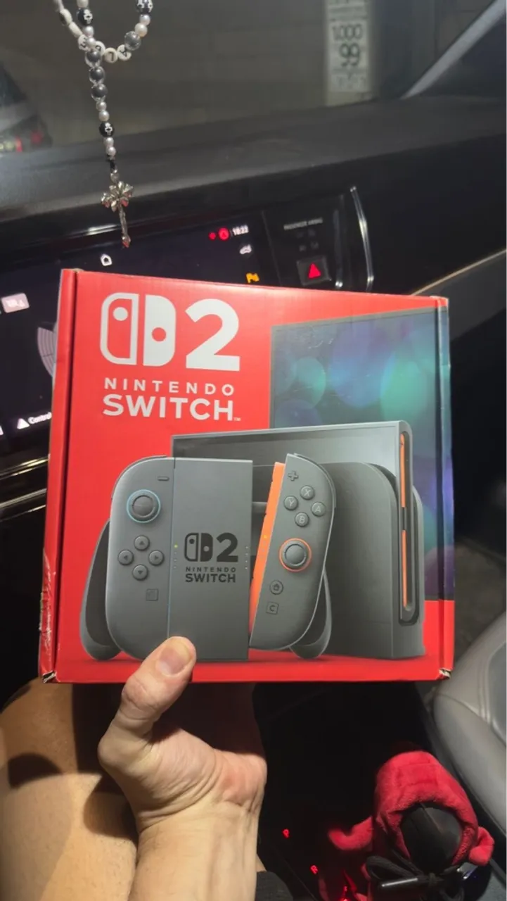 Nintendo Switch 2 lacrado com nota 