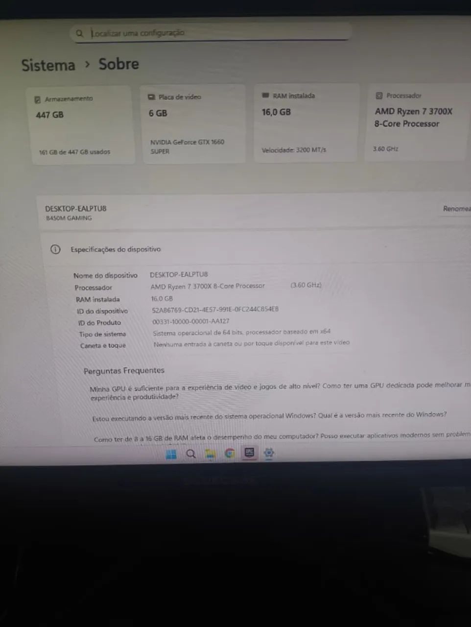 Pc gamer completo e na garantia - aceito trocas. - Foto 4