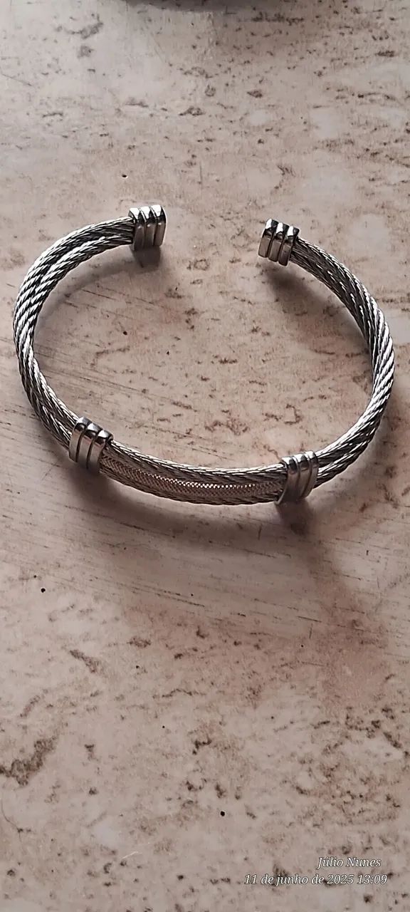 Bracelete em aço  - Foto 5