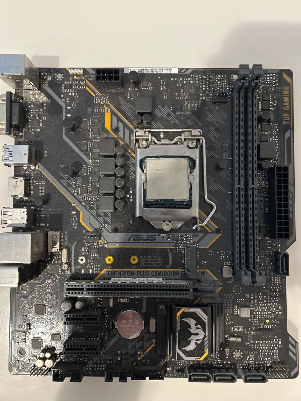 Processador i5 9600kf + placa mãe H310-PLUS Gaming/BR - Foto 2