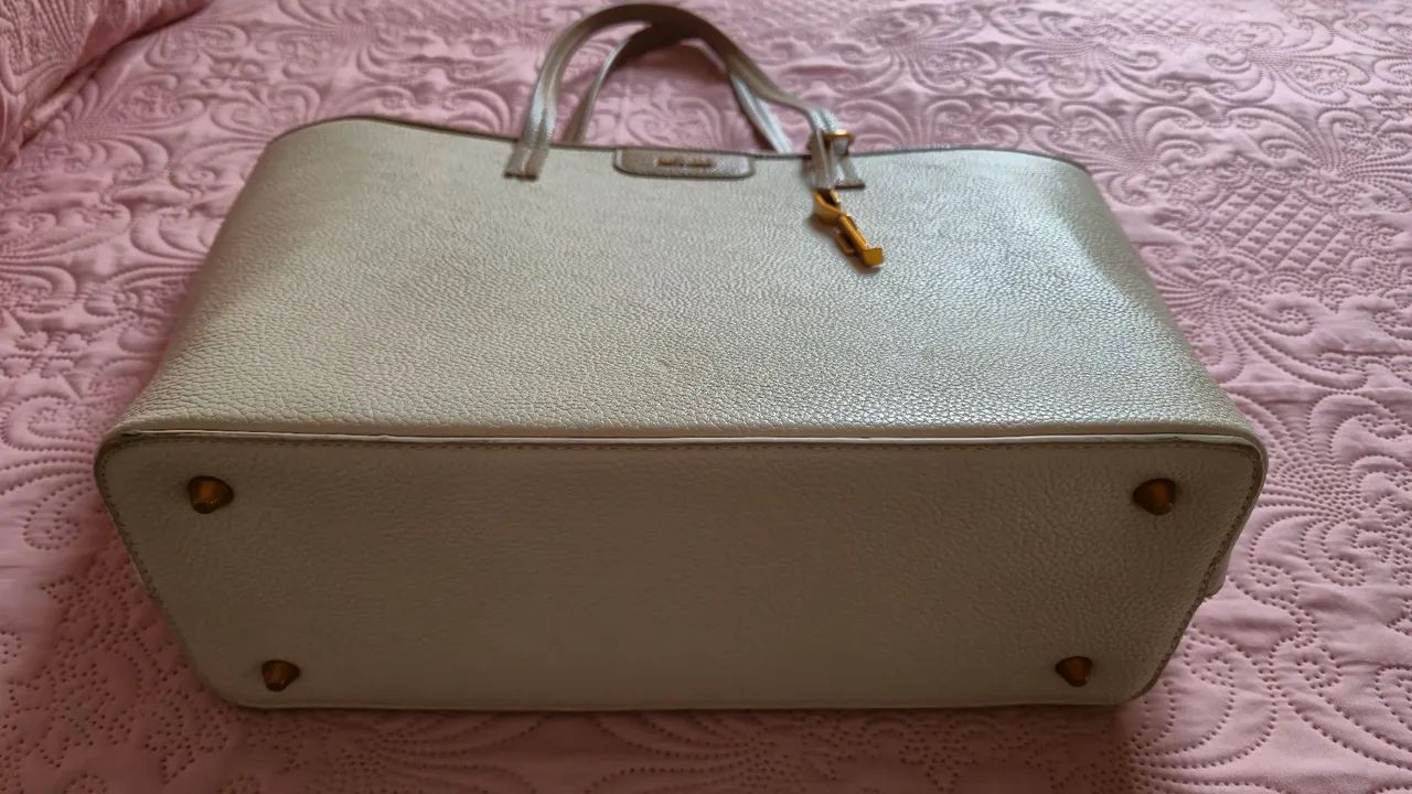 Bolsa bege Santa Lolla Original Nova! - Foto 4