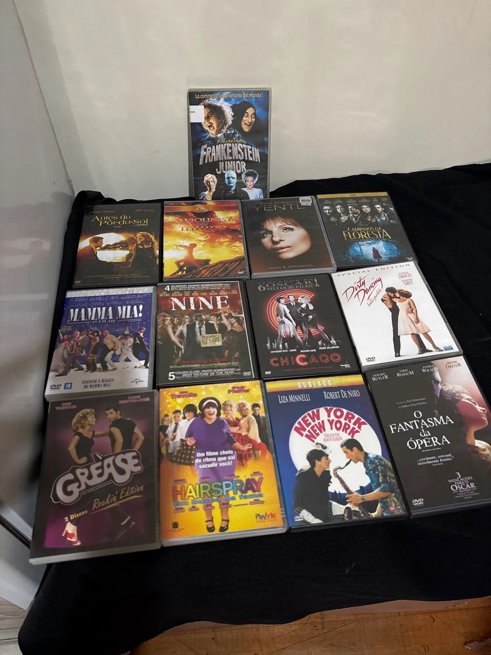 Coleção DVDs Musical Romance Comédia 