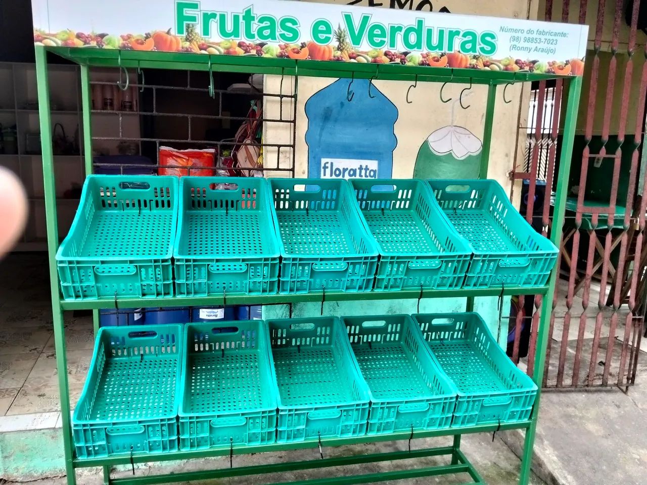 Expositor de verduras e frutas  - Foto 2