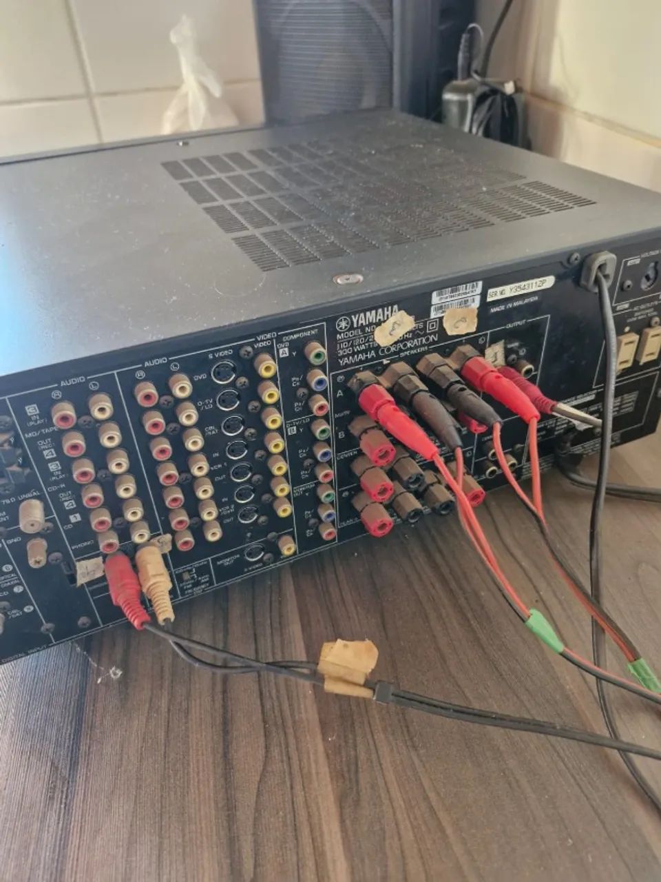 Receiver Yamaha Mod.Rx-v800 no estado - Foto 2