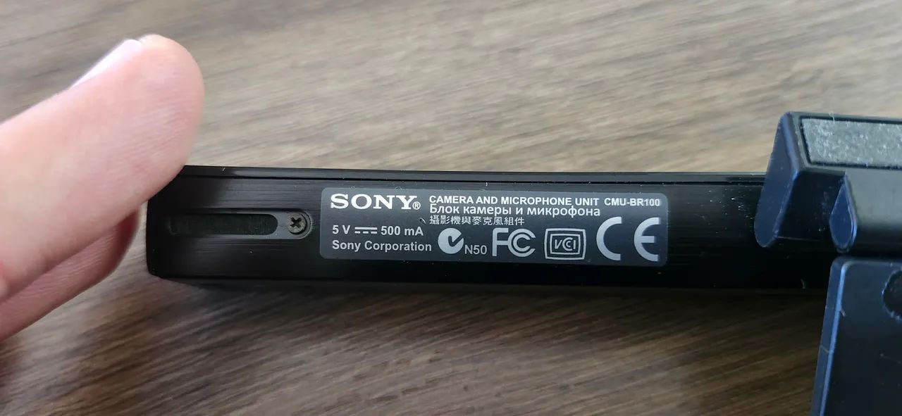Câmera e Microfone Sony CMU-BR100 para TV Bravia ? Original - Foto 3