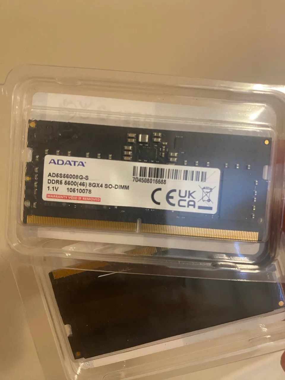 Memória RAM ddr5 (2x8gb) ADATA (para notebook) - Foto 2