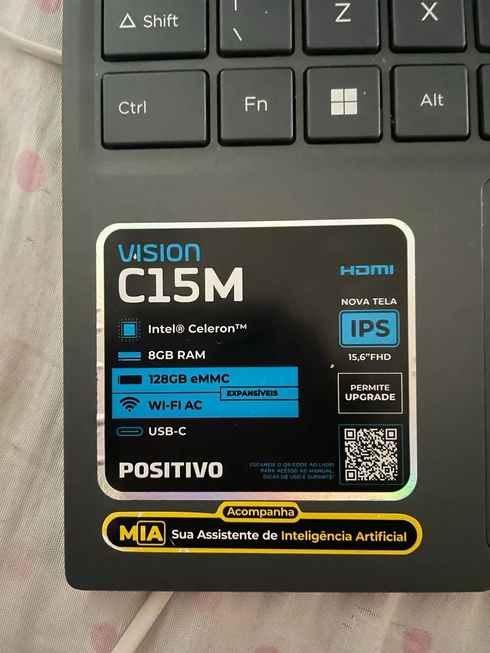 Notebook Positivo Vision C15M 15,6? Full HD 8GB 128GB - Foto 4