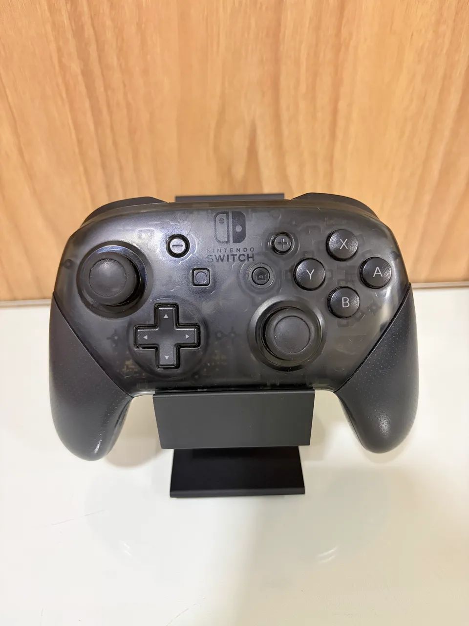 Controle Nintendo Switch Pro Controller Black Translucido - Original / Perfeito Estado