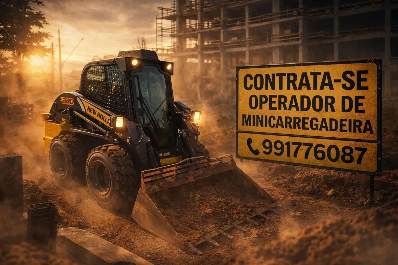 Operador de Mine Carregadeira 